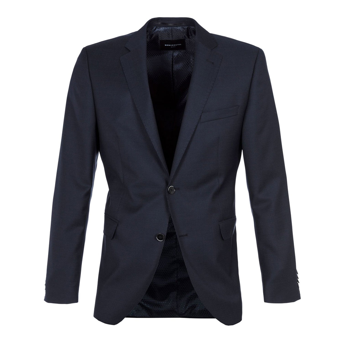 Benvenuto Patterned Blazer - Blue - 62100 1254 50