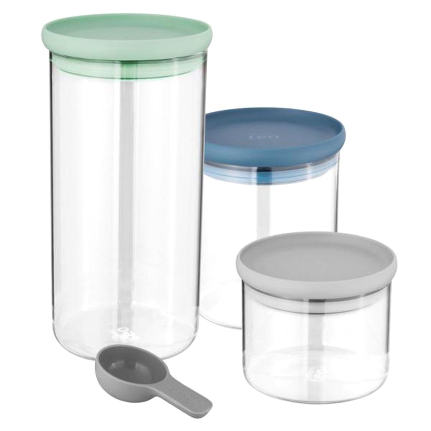 BergHoff Leo 3 Piece Food Container Set - Multicolour - 3950125