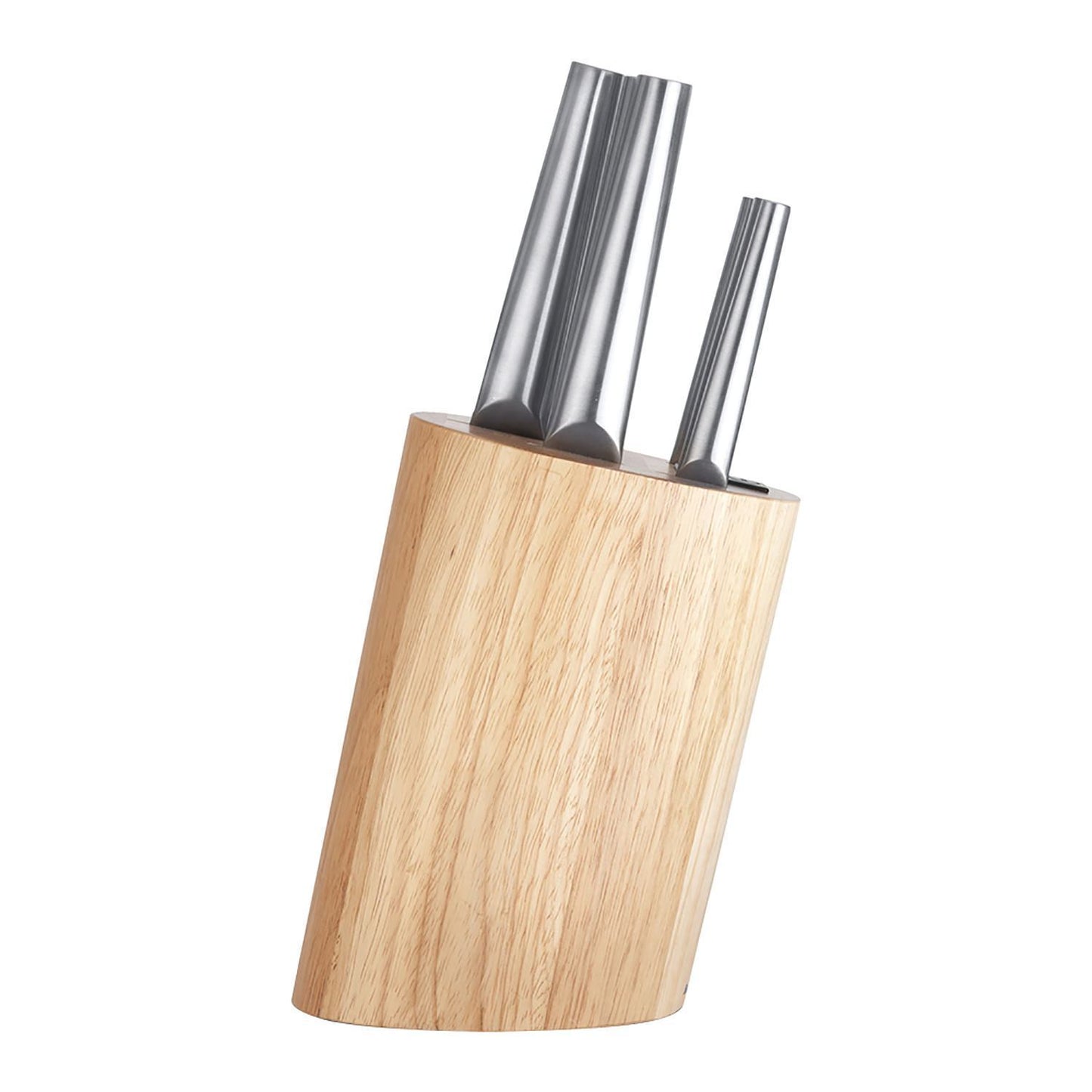 Berghoff Essentials 6 Piece Knife Block - Beige and Silver - 1306210