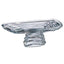 Bohemia Crystal Glass Wave Footed Plate - 36 Cm - 5391195
