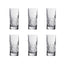 Bohemia Crystal Glass Pressed Hand Cut Long Tumbler - Clear - 5391711
