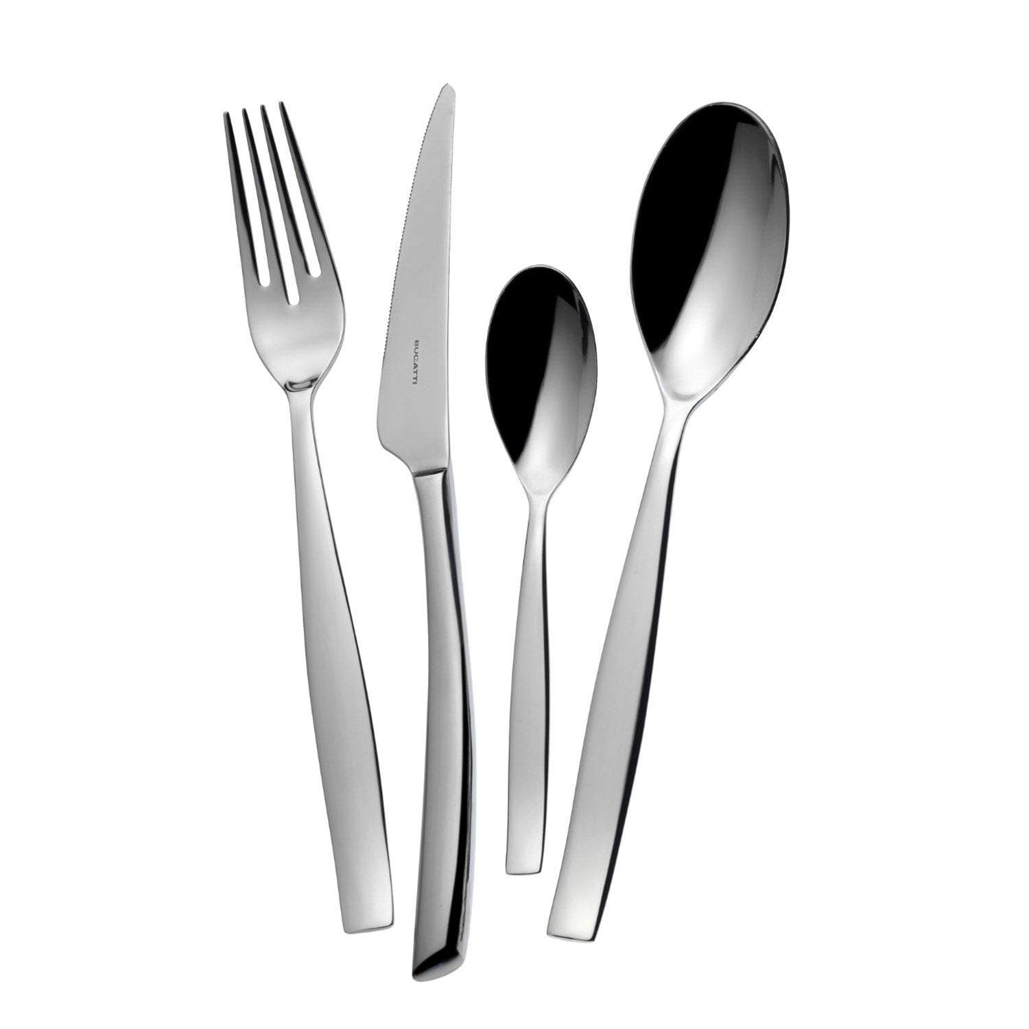 Bugatti Toscana 24 Piece Cutlery Set - Silver - IN-078S50MB - Jashanmal Home