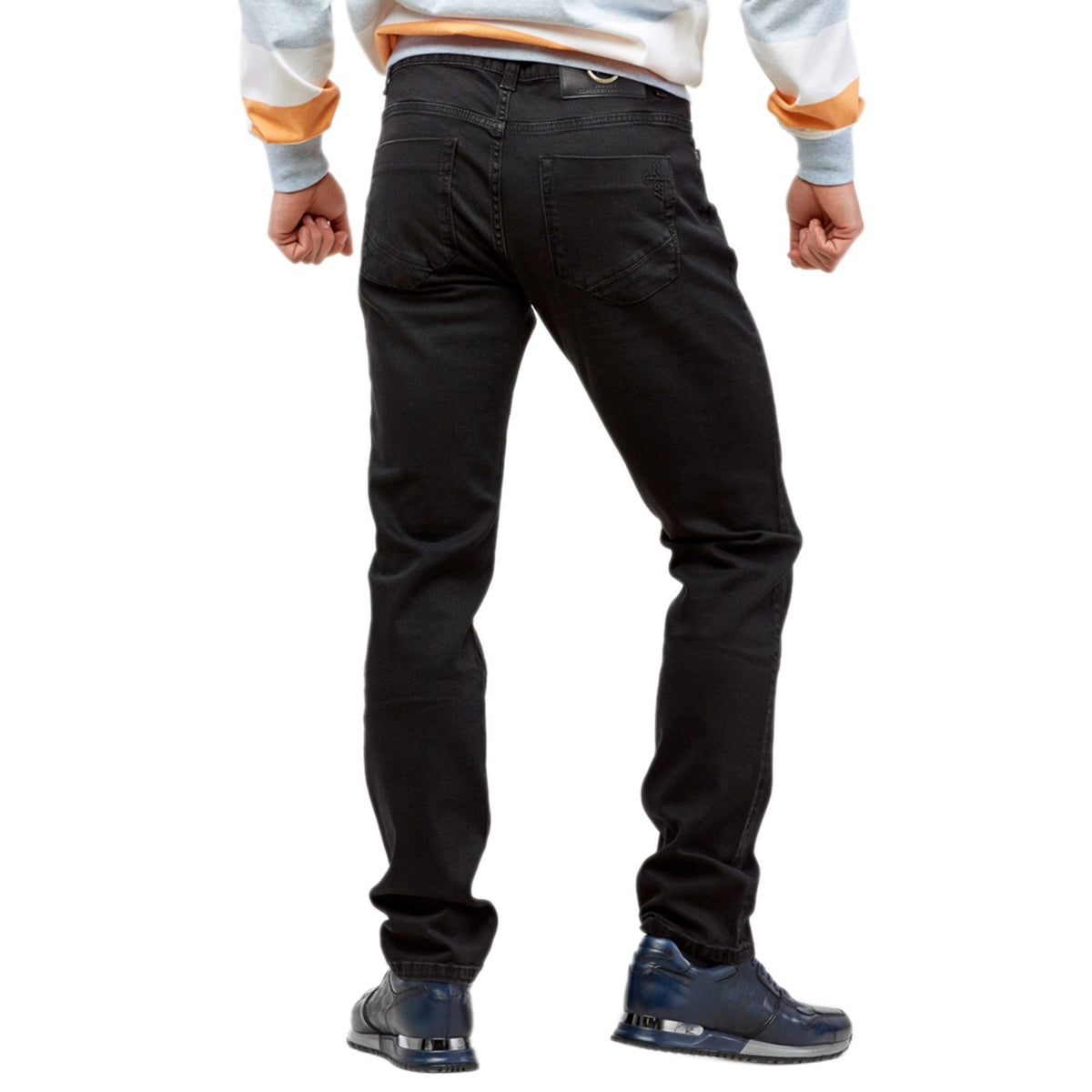 Campione Classic Straight Trousers - Black - 1777601 93000