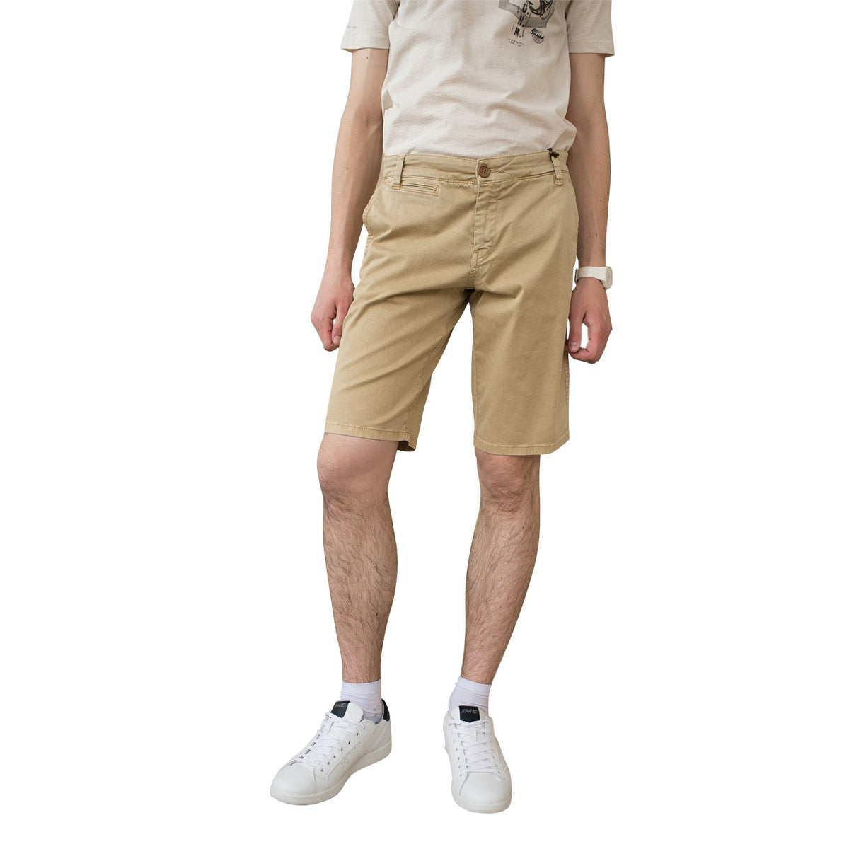 Campione Men's Shorts - Beige - 1777801 41900 32