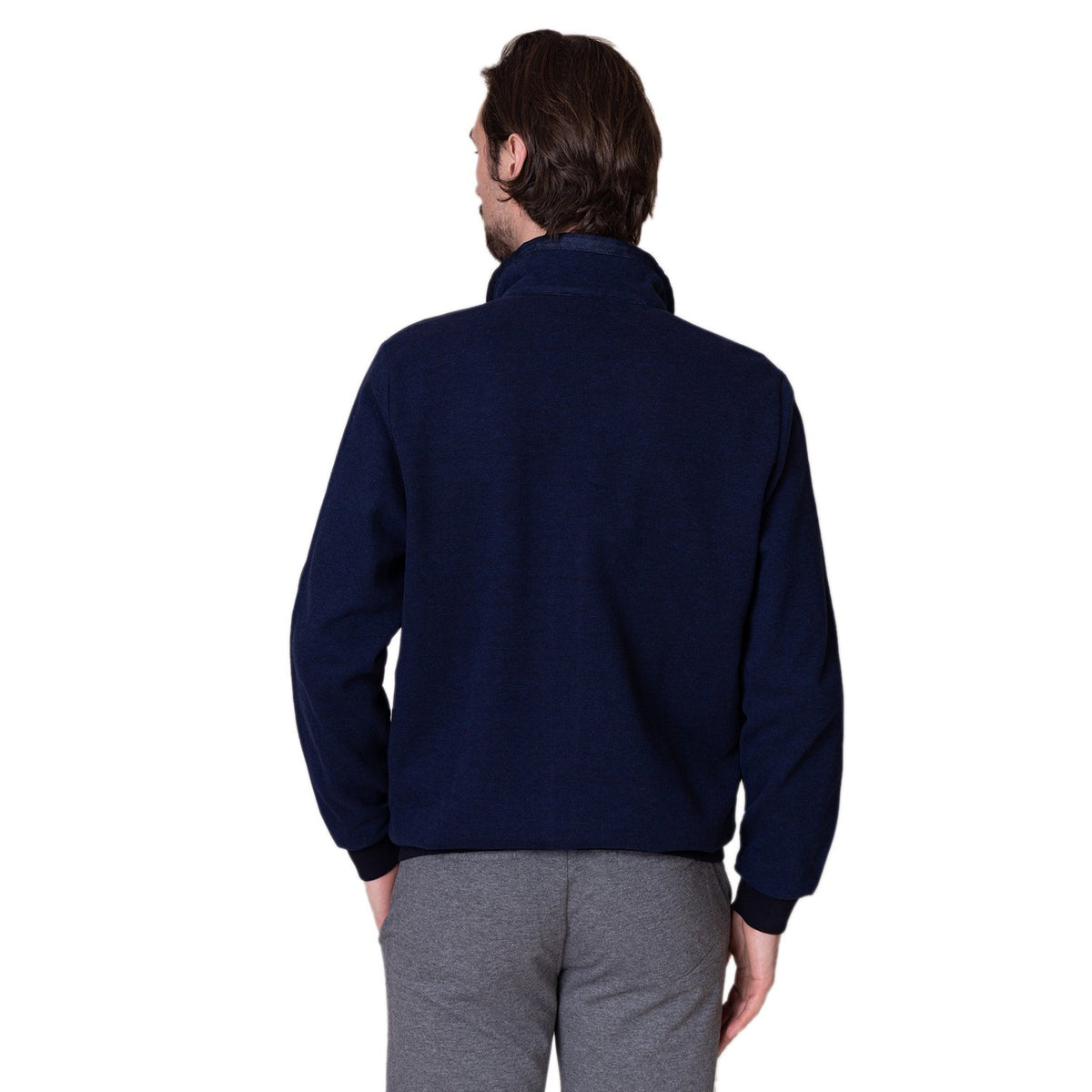Campione Men'S Sweat Jacket - Navy Blue - 2097211 83401