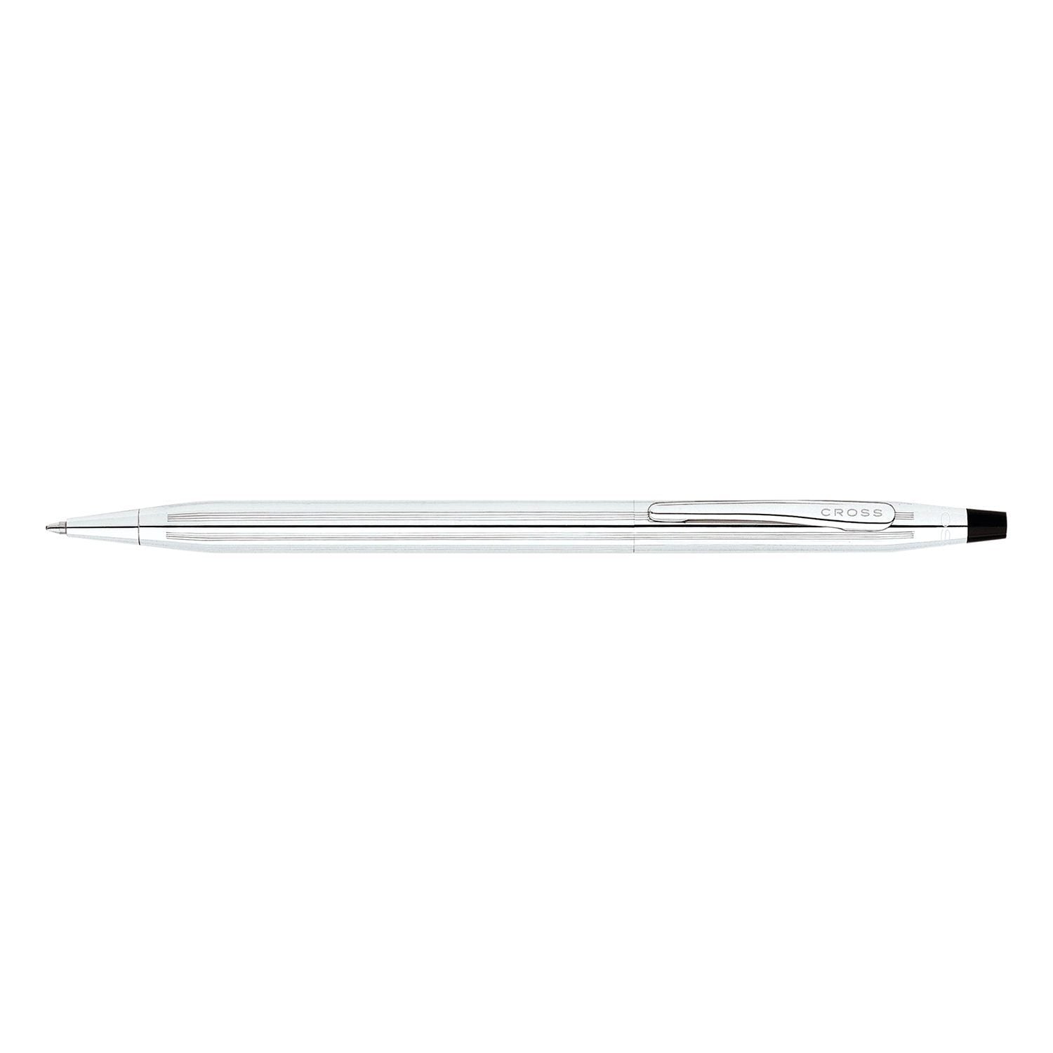A. T. Cross Classic Century Lustrous Chrome Ballpoint Pen - 3502 - Jashanmal Home