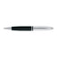 Cross Calais Chrome And Black Lacquer Ballpoint Pen - At0112-2
