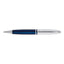 Cross Calais Chrome And Blue Lacquer Ballpoint Pen - At0112-3
