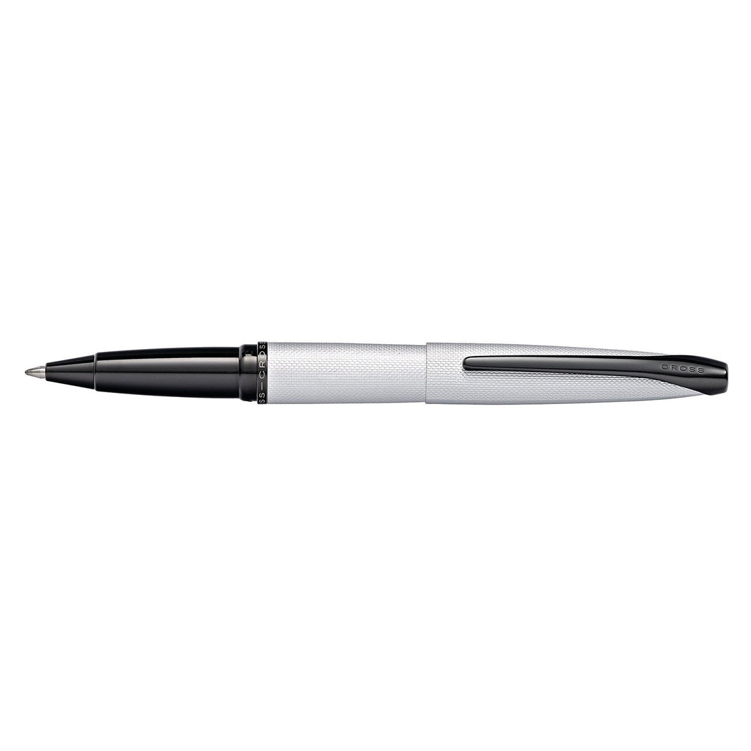 Cross Atx Brushed Selectip Rolling Ball Point Pen Silver 885
