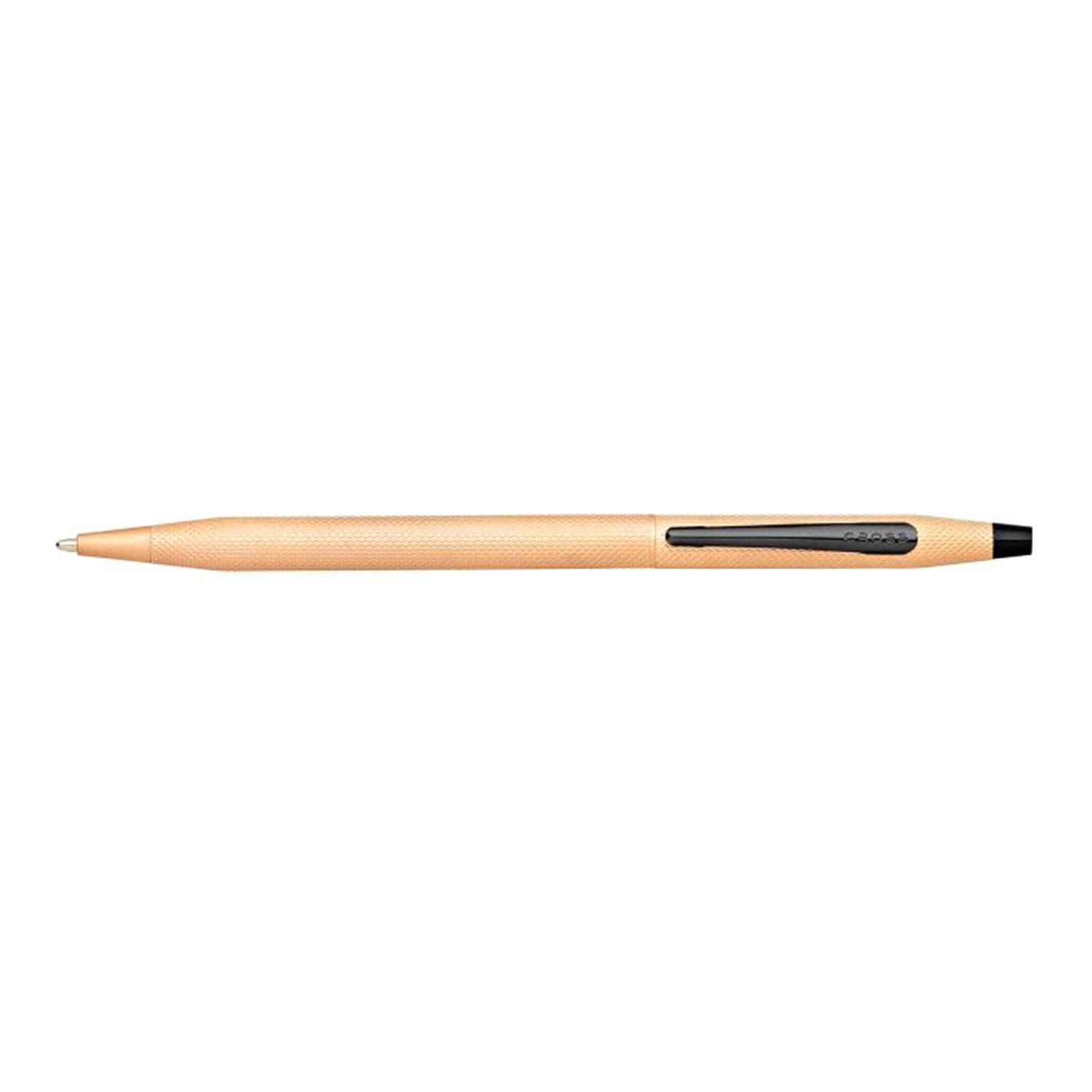 A.T. Cross Classic Century PVD Ballpoint Pen - Brushed Rose Gold, Small - AT0082-123 - Jashanmal Home