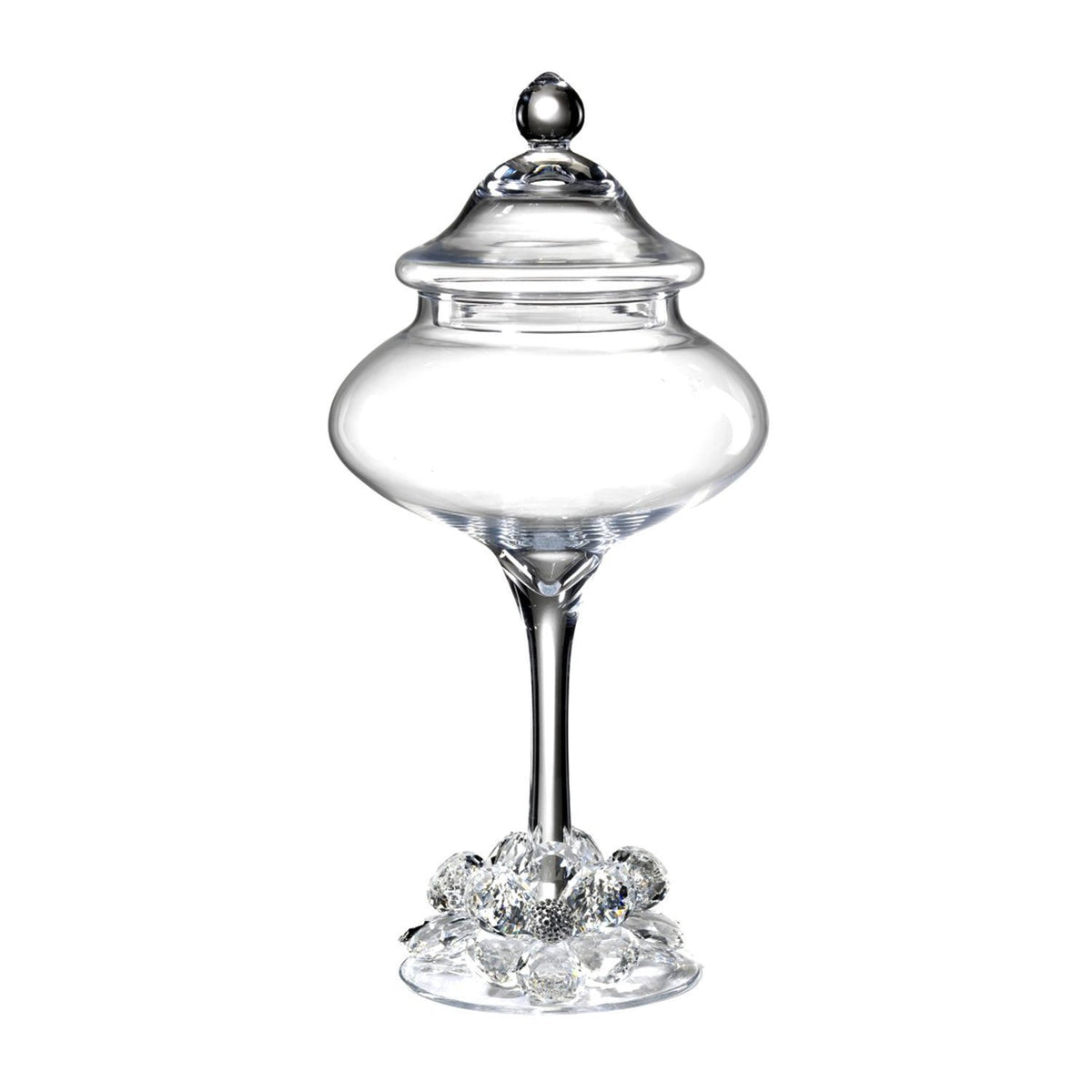 Debora Carlucci Crystal Flowers Glass Confetti Box - 20 x 42 cm - DC5516