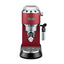 Delonghi Dedica Style Espresso Pump Coffee Machine, Red - Ec685.R