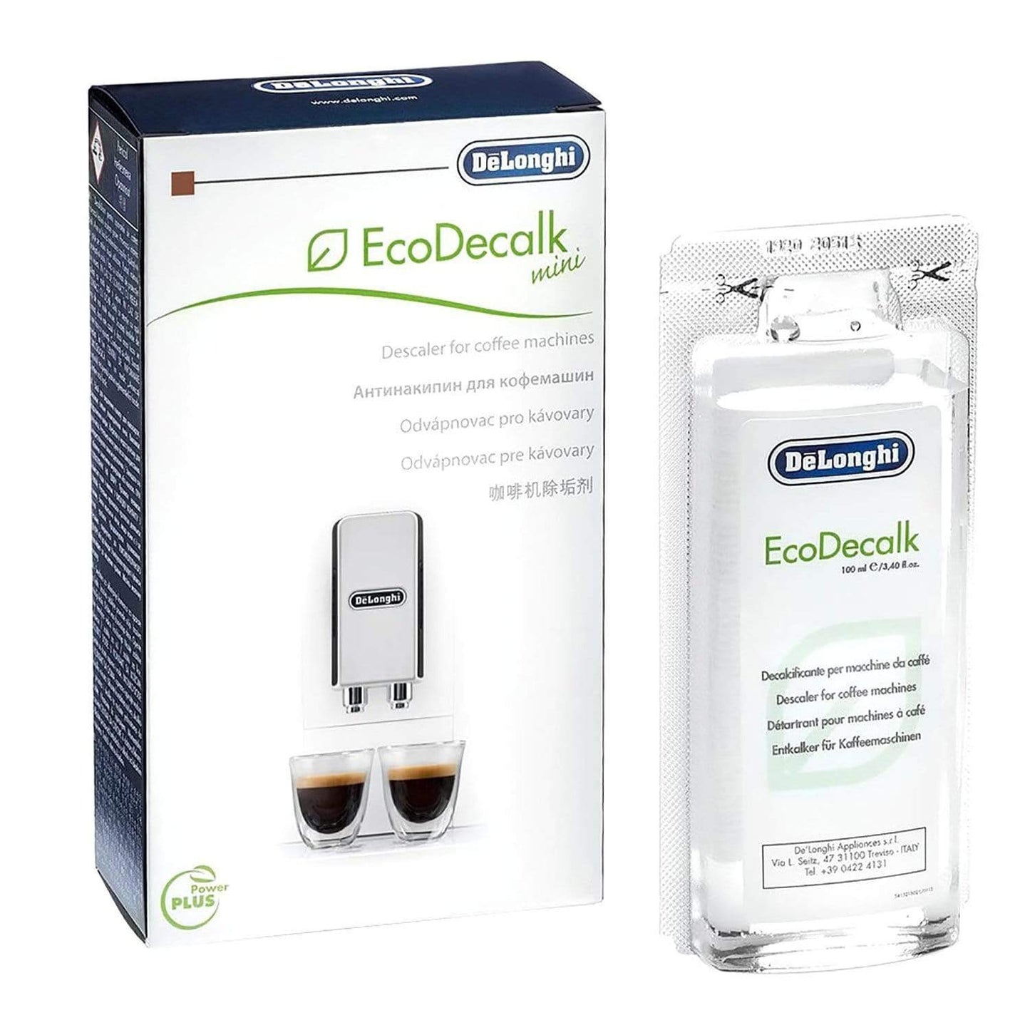 De'Longhi Mini EcoDecalk Descaler - Clear - 5513295981 - Jashanmal Home
