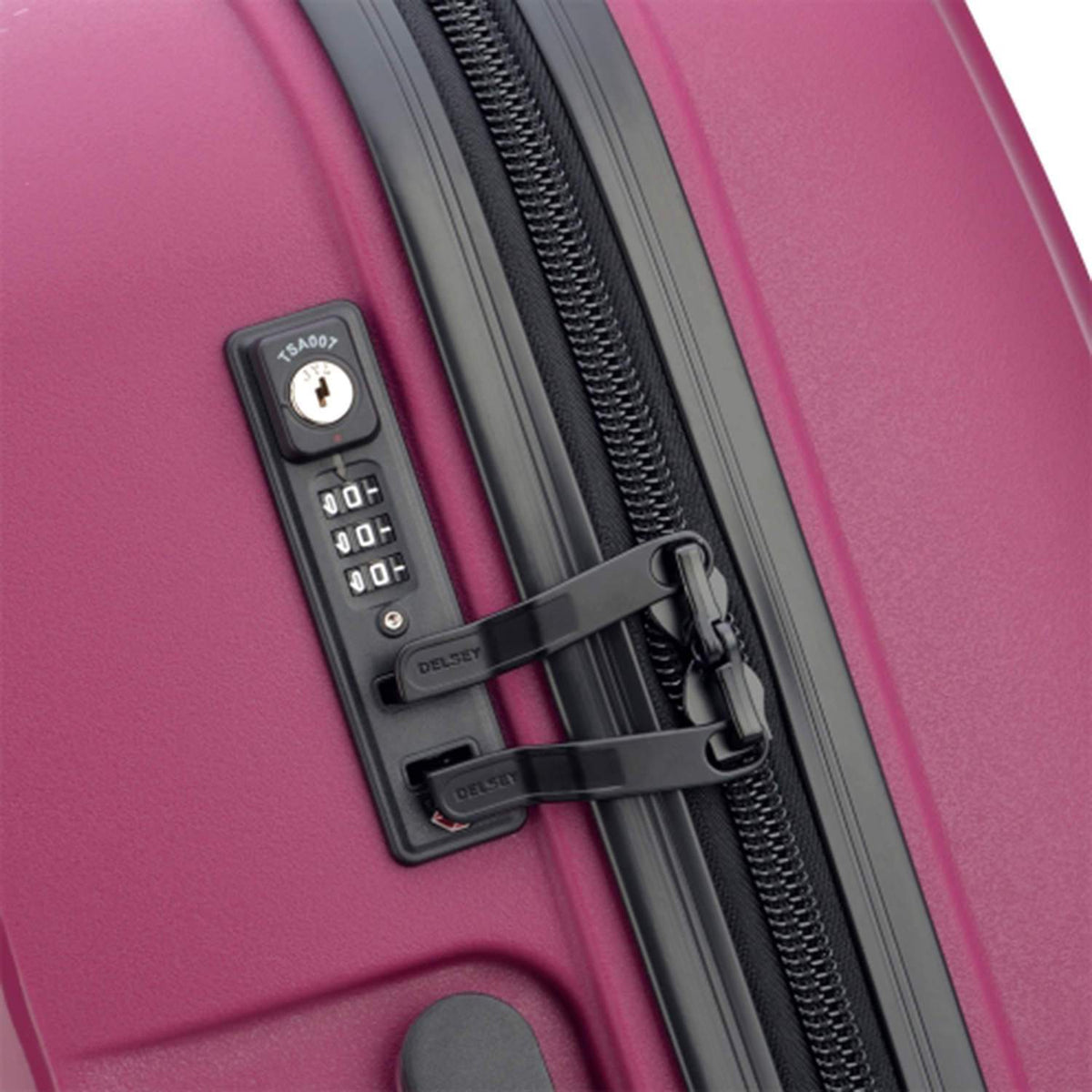 Delsey Belmont 4 Wheel Trolley Case - Raspberry - 00384082019 RASPBERRY - Jashanmal Home