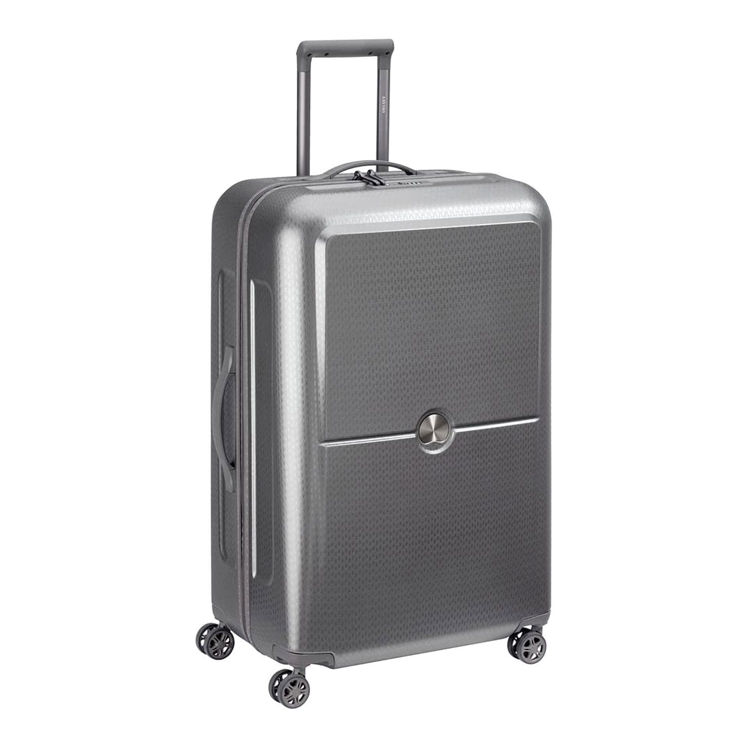 Delsey Turenne 4 Double Wheel Cabin Trolley Case - Silver - 162183011 - Jashanmal Home