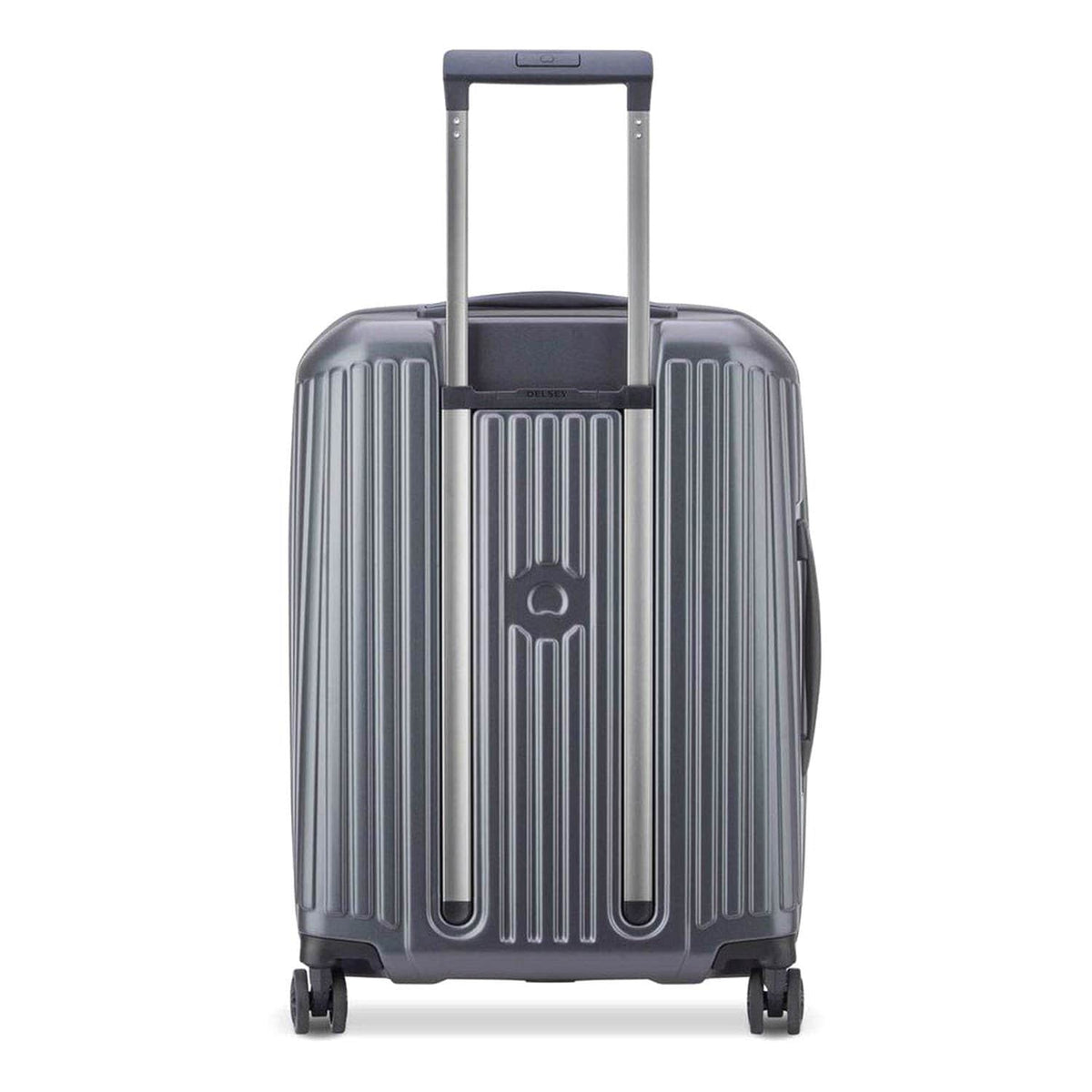 Delsey Paris Securitime Zip 55Cm Hardcase 4Double Wheel Expandable Cabin Luggage Trolley Anthracite - 00217380101