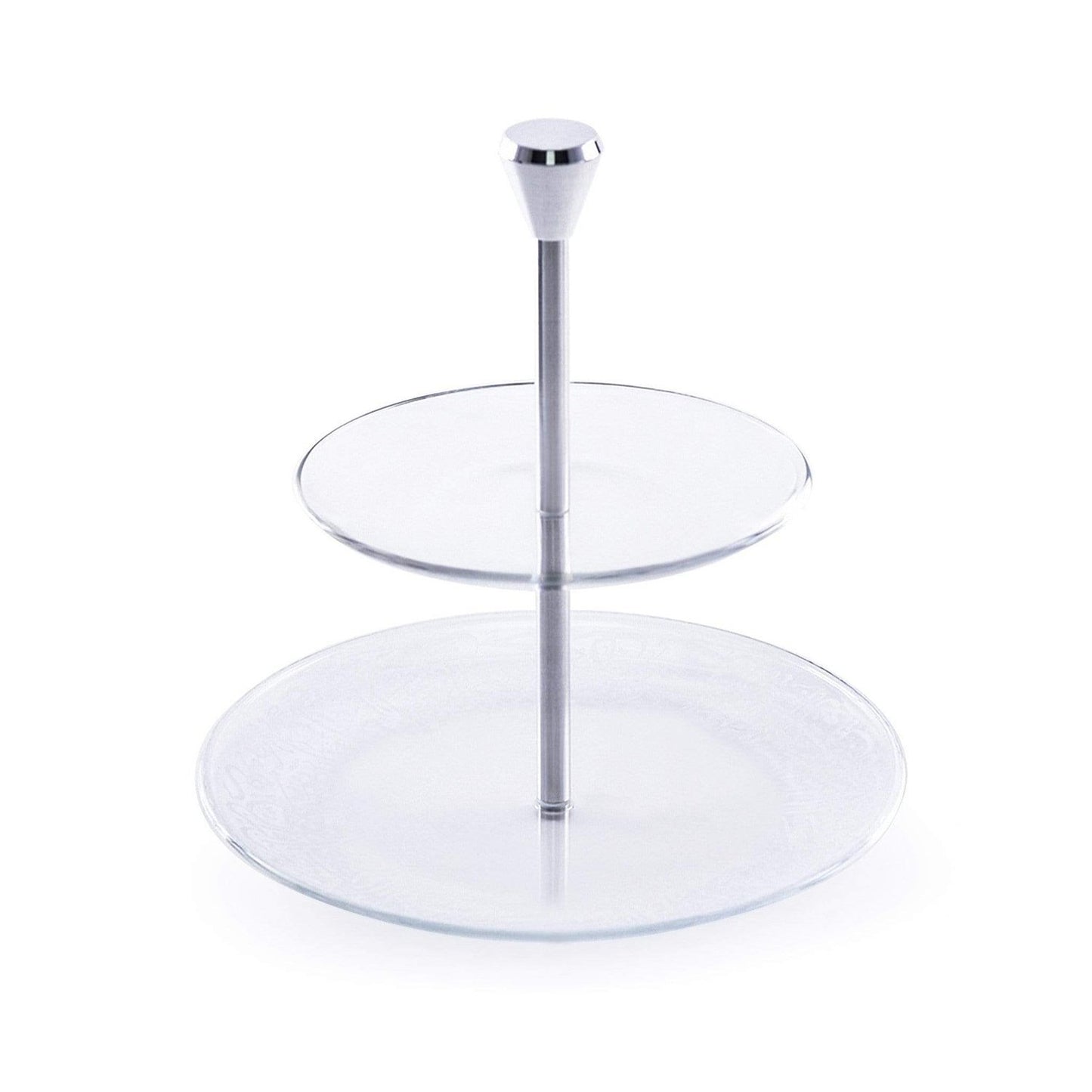 Dimlaj Thuluth 2-Tier Engraved Plate - 21149 - Jashanmal Home