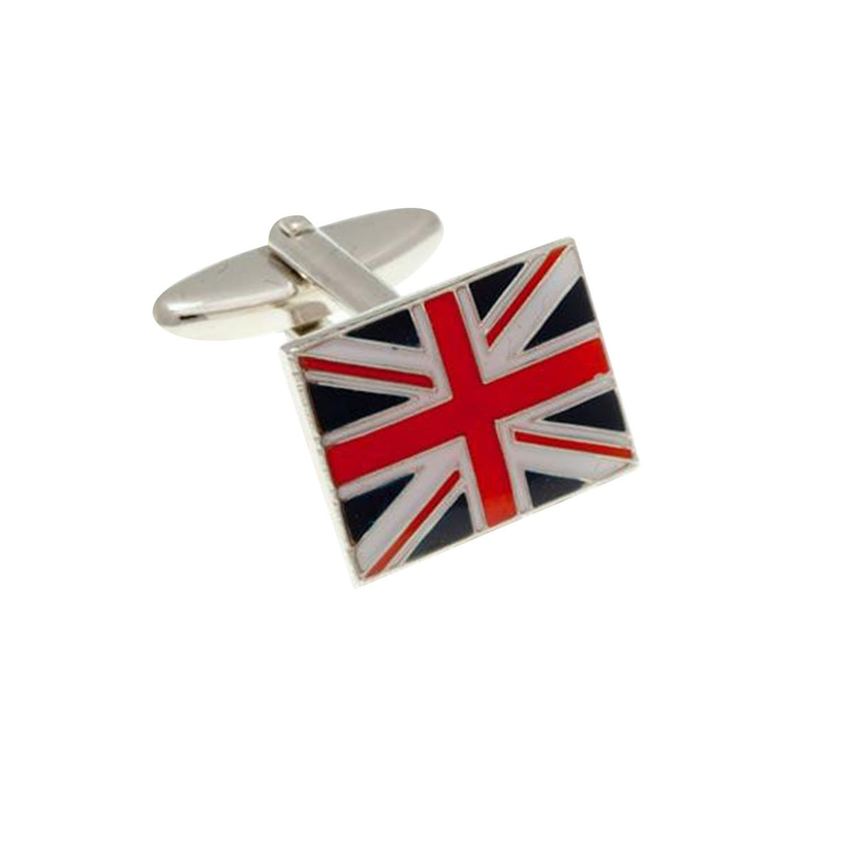 Elizabeth Parker British Union Jack Flag Cufflinks - AEPCB614 NA