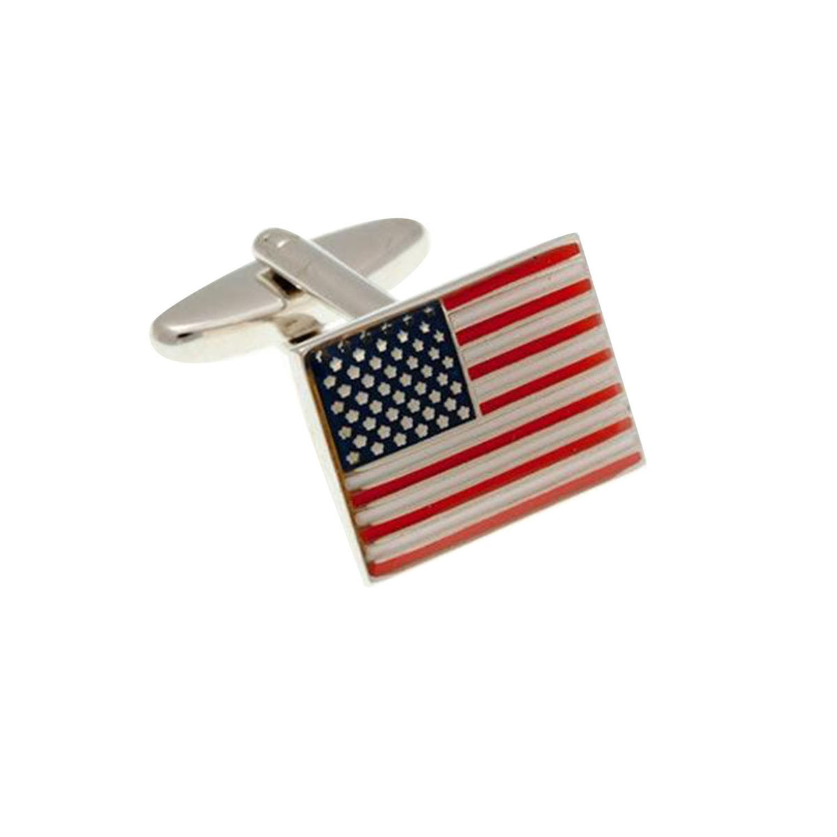 Elizabeth Parker Stars And Stripes USA Flag Cufflinks - AEPCB615 NA