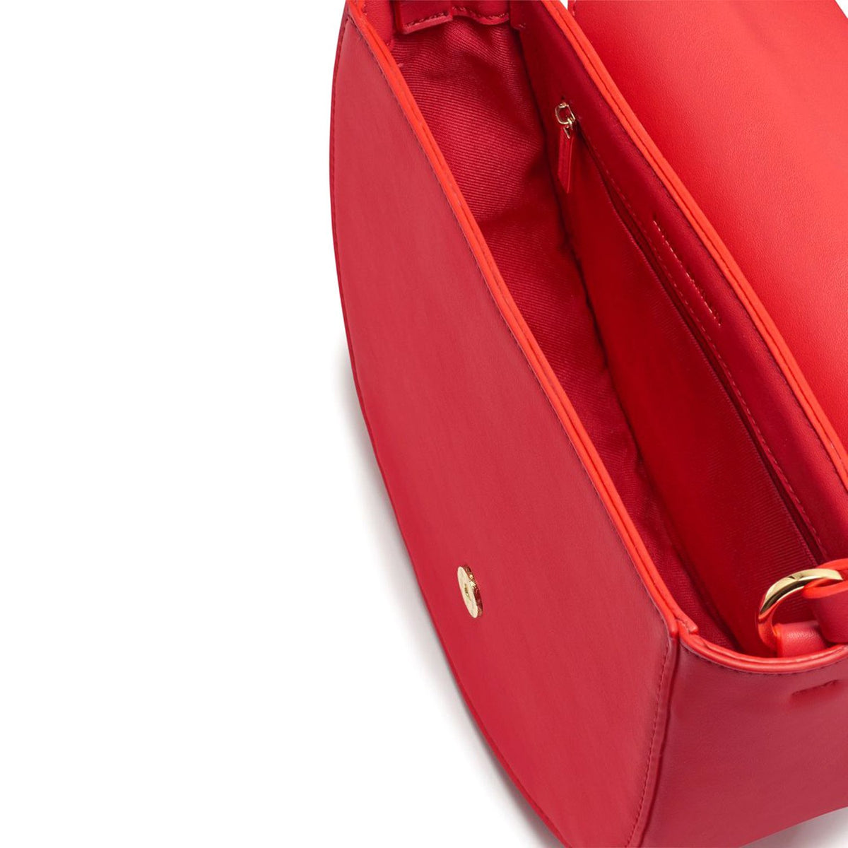 Estella Bartlett Loman Saddle Bag - Red And Navy Bag Tag & Xo Charm - Ebp3265