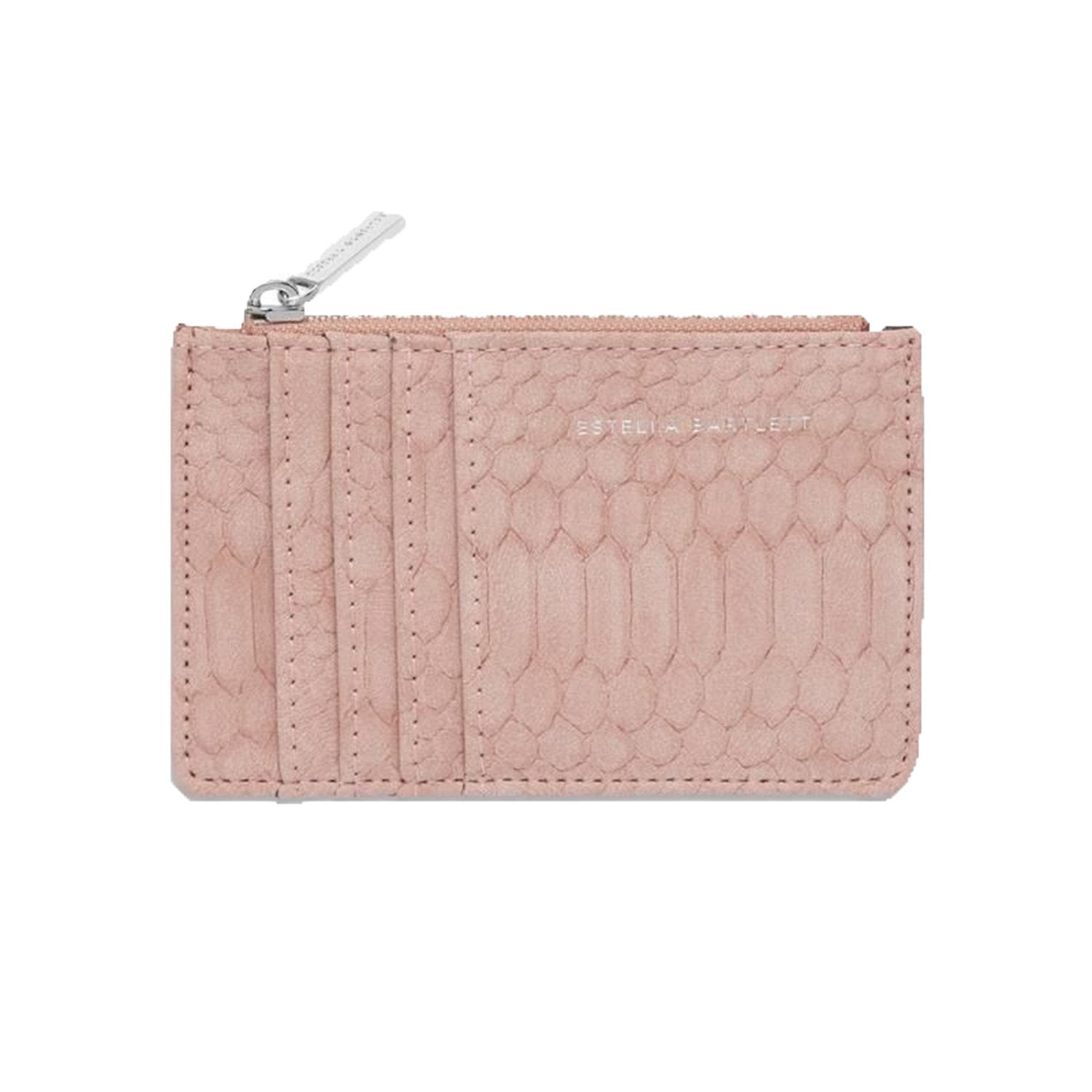 Estella Bartlett Rectangle Card Purse - Blush Snake - EBP3677