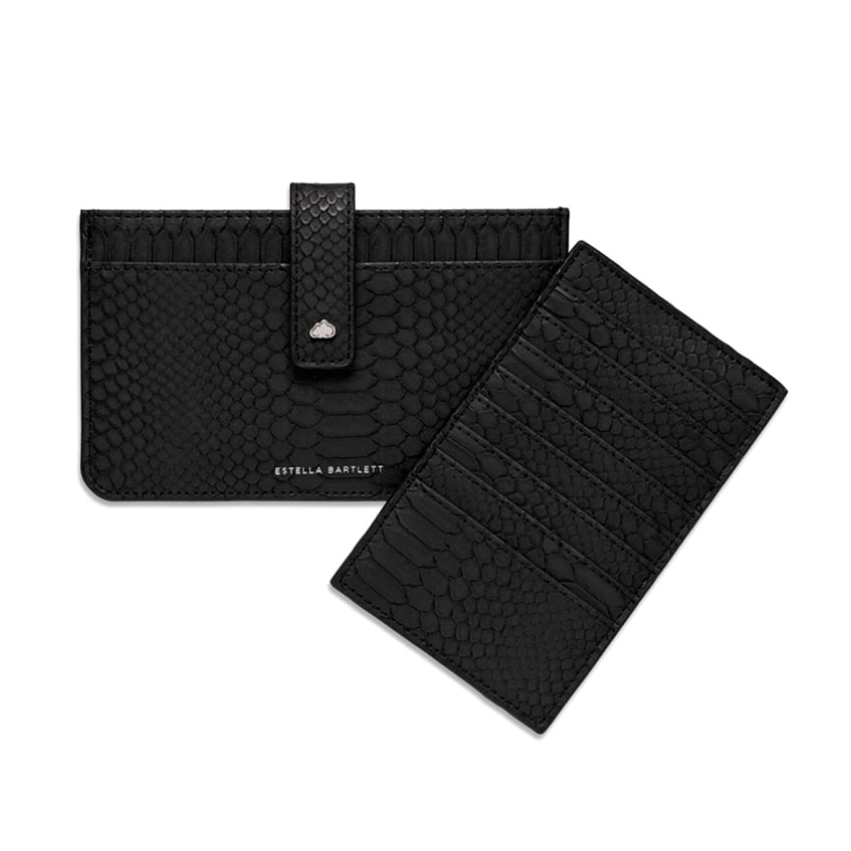 Estella Bartlett Travel Document Wallet - Black Snake - Ebp3724