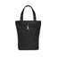 Estella Bartlett Tote Backpack - Black Nylon With Gold Dinosaur Charm - Ebp3925