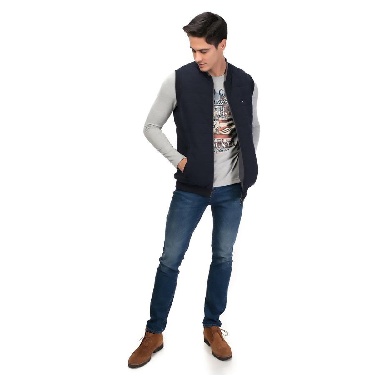 Galvanni Higuera Vest - Blue - Glvwm67160341