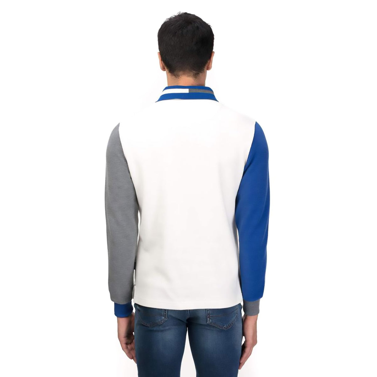 Galvanni Bhutan Polo Sweater - Monaco Blue - Glvwm13160071