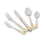 Elly Gold Plated Cutlery Set - Silver, 68 Piece - Gl56/Gpbx