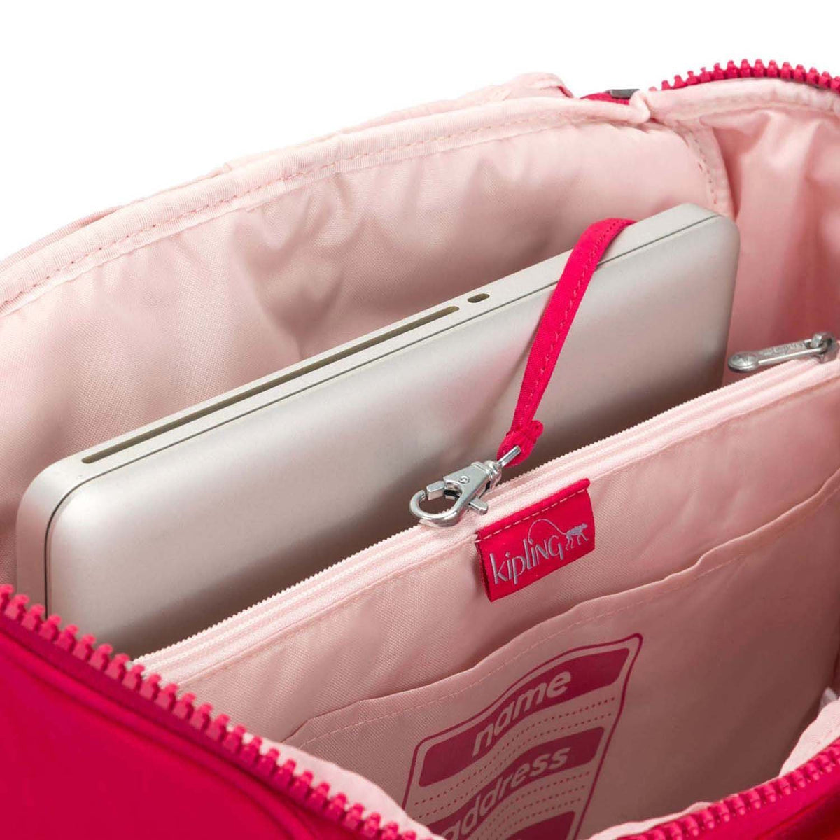 Kipling Upgrade Backpack - True Pink - 16199-09F - Jashanmal Home