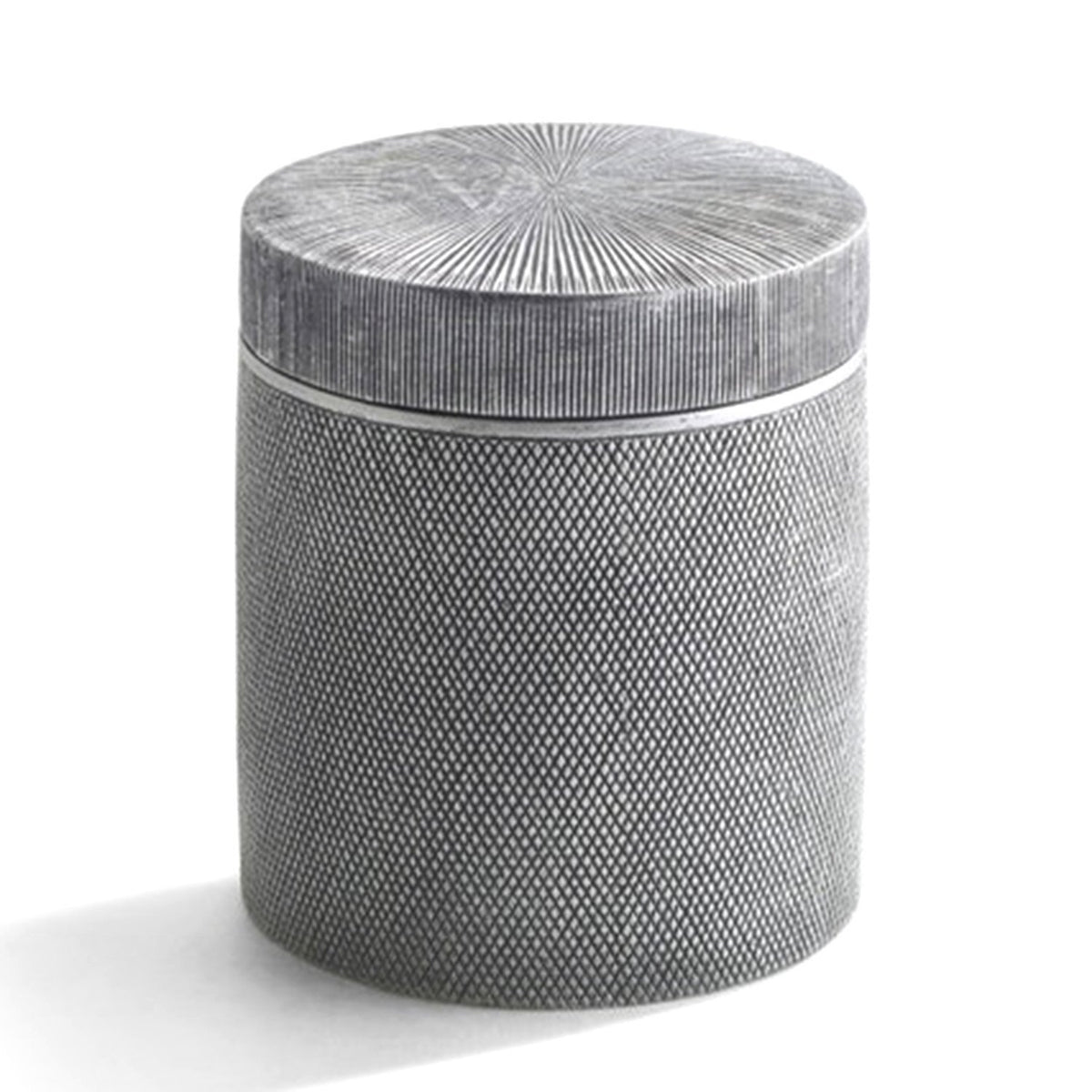Kassatex Mesh Resin Cotton Jar - Dark Grey - AMH-CJ - Jashanmal Home