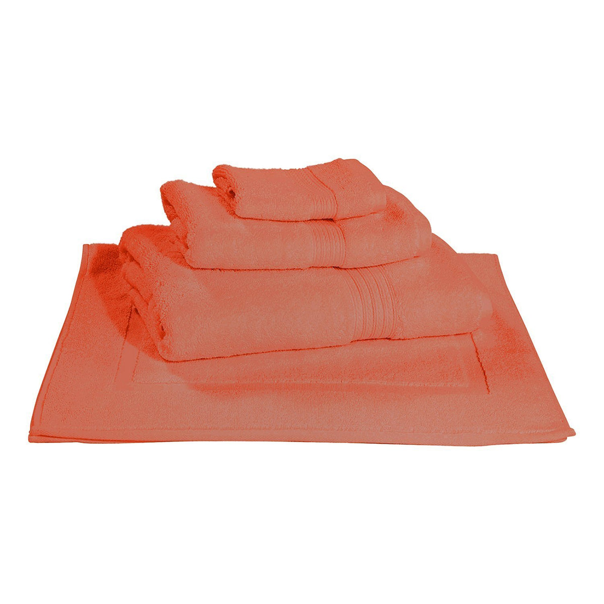 Kassatex Kassadesign Bath Mat - Blood Orange - KDK-175-BDO - Jashanmal Home