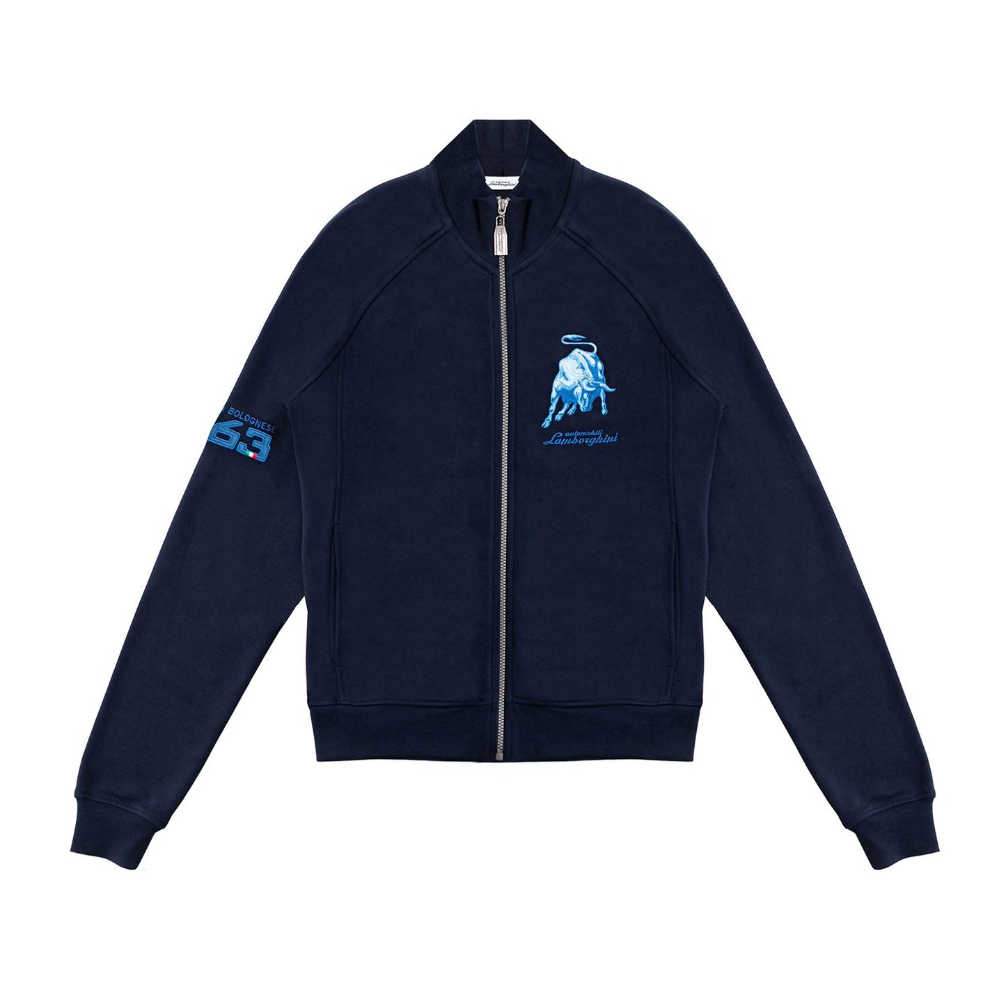 Lamborghini Logo Patch Light Sweatshirt - Navy - B7XUB7F130264240 240 M