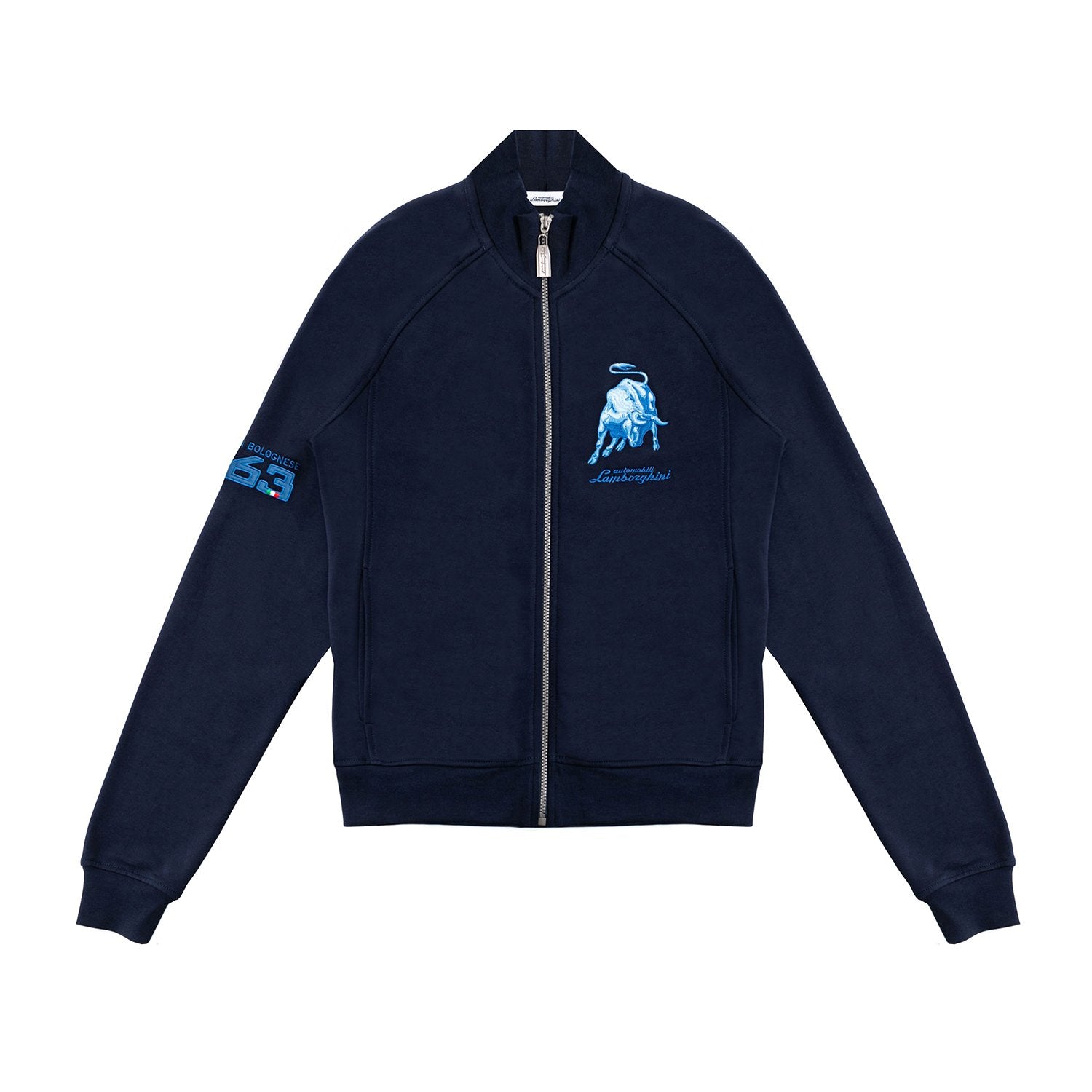 Lamborghini Logo Patch Light Sweatshirt - Navy - B7XUB7F130264240 240 M