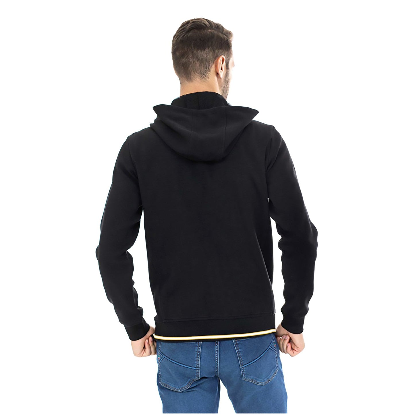 Lamborghini Gold Shield Zip-Front Hooded Sweatshirt - Black - B7Xub7F630278899 899