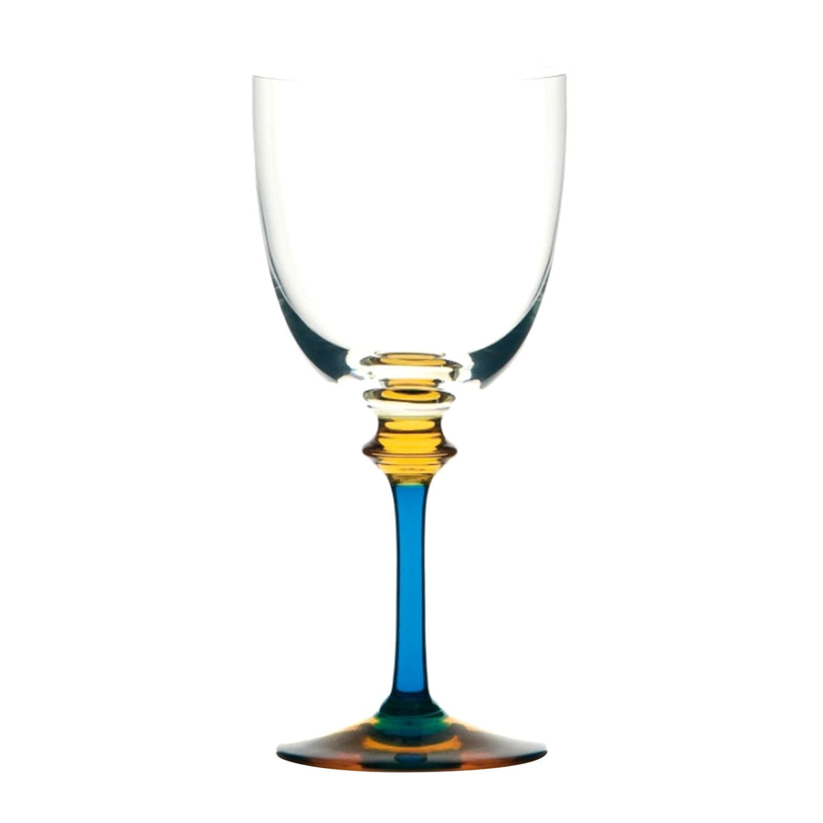 La Rochere Saphir Water Glass - Clear and Blue - 173201 - Jashanmal Home
