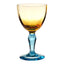 La Rochere Romantique Wine Glass - Yellow And Blue - 179242