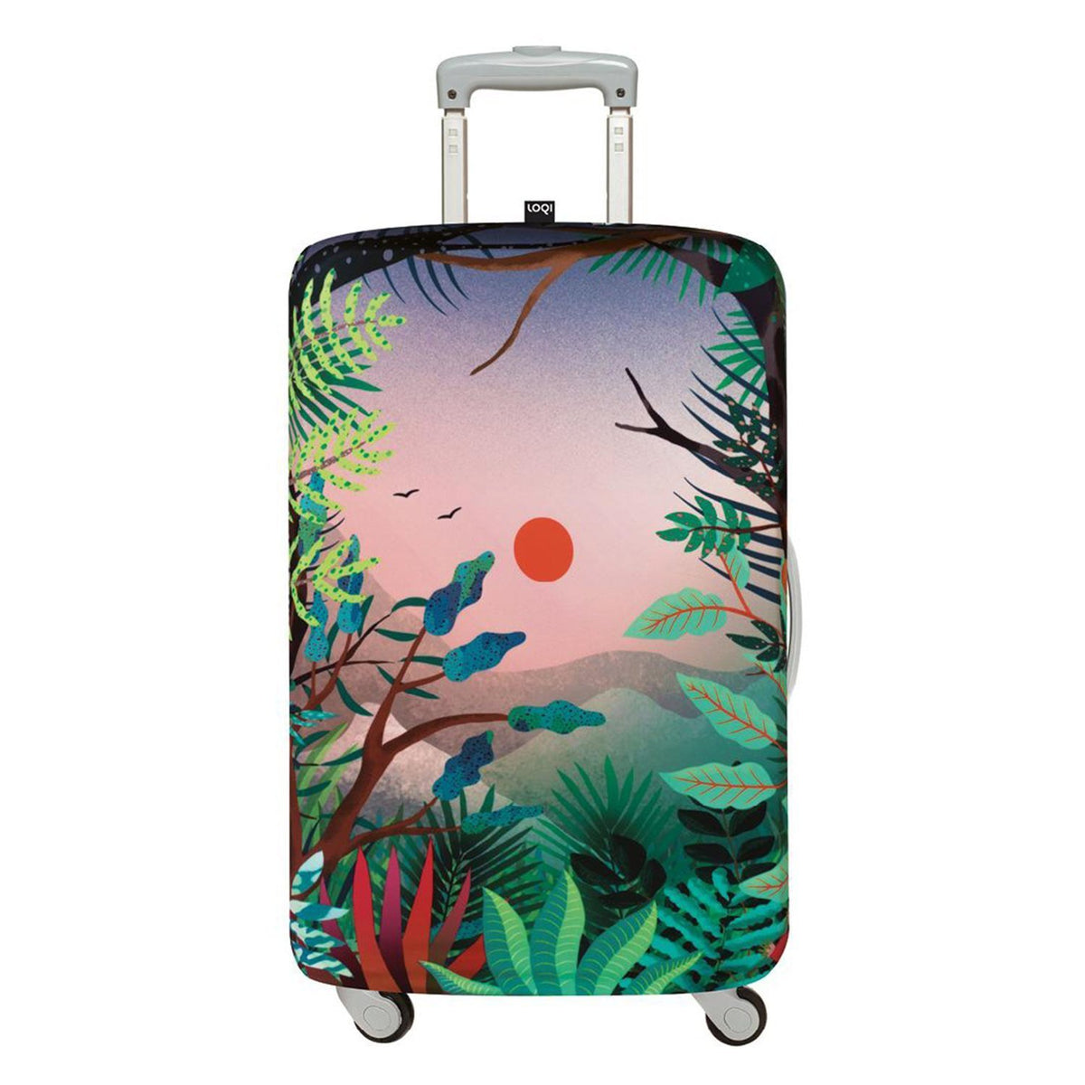 Loqi Artist Hvass and Hannibal Arbaro Luggage Cover - Multicolour, Small - LS.HH.AR - Jashanmal Home