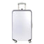 Loqi Luggage Cover - Metallic Silver, Small - Ls.Me.Si