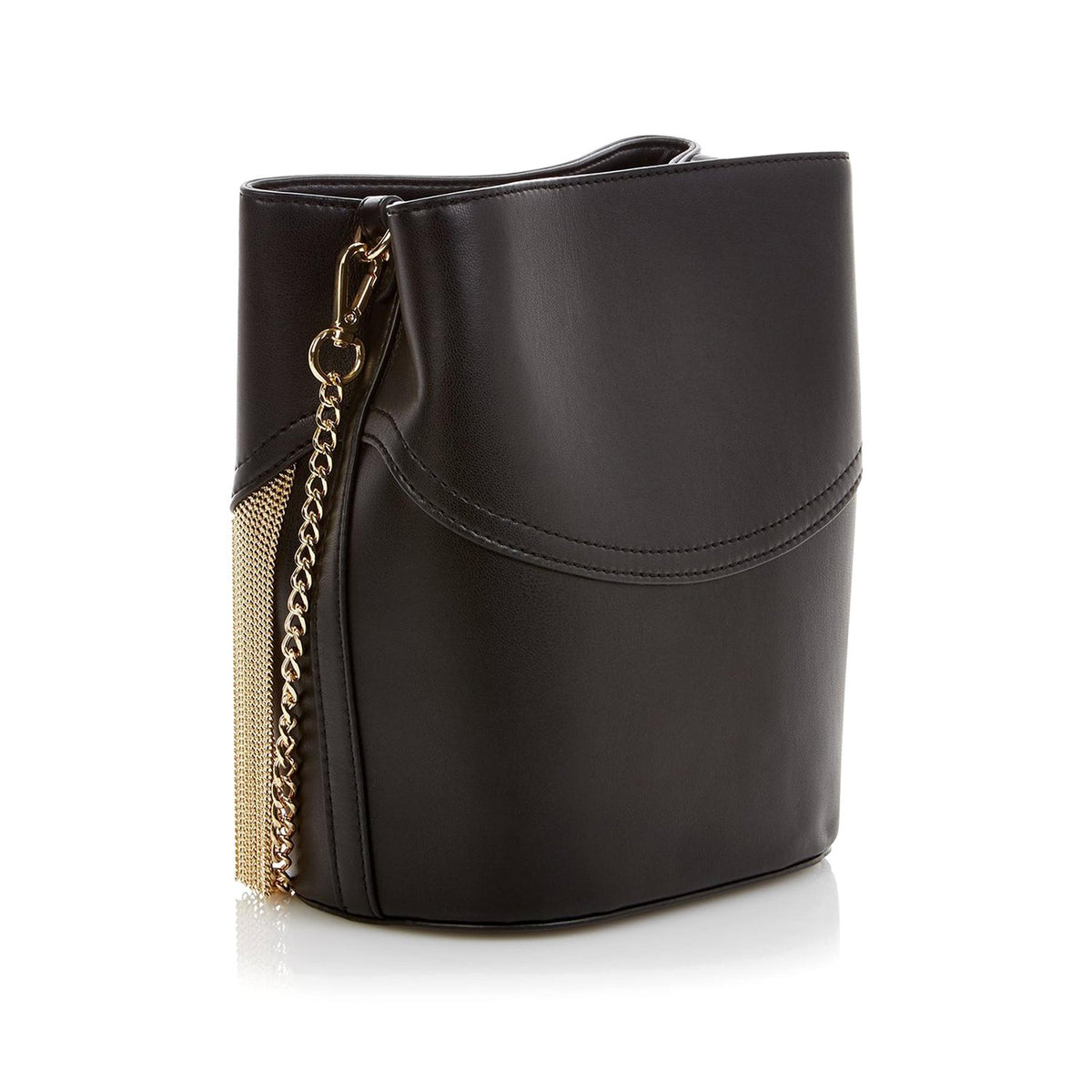 Love Moschino Chain Fringe Crossbody Bag - Nero - Jc4251Pp08Kh0000 Osz