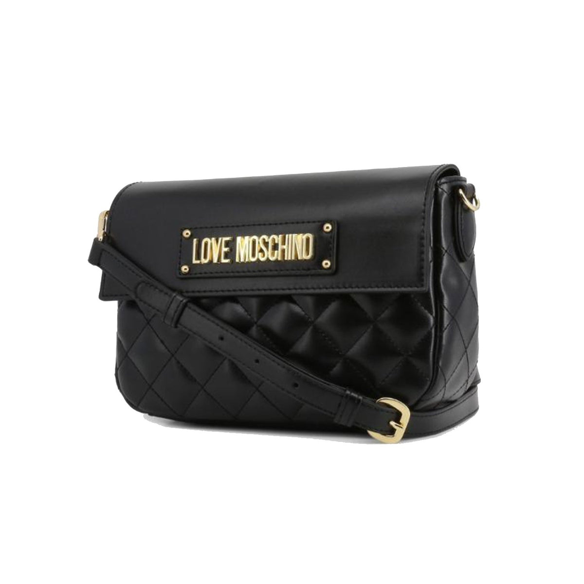 Love Moschino Quilted Crossbody Bag - Nero - Jc4200Pp08Ka0000 Osz