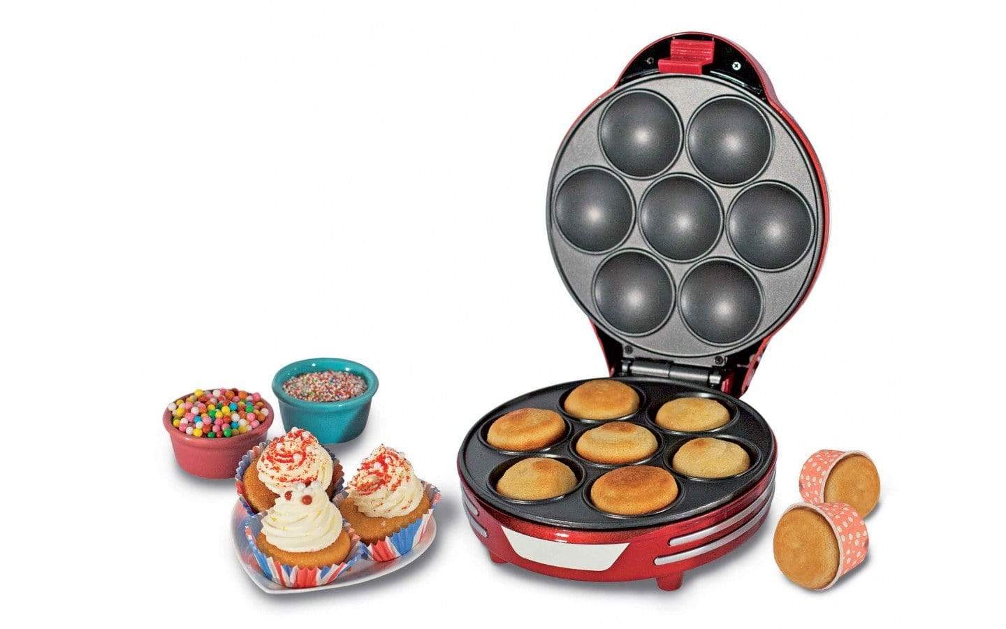 Ariete Party Time Muffin Maker Red 0188