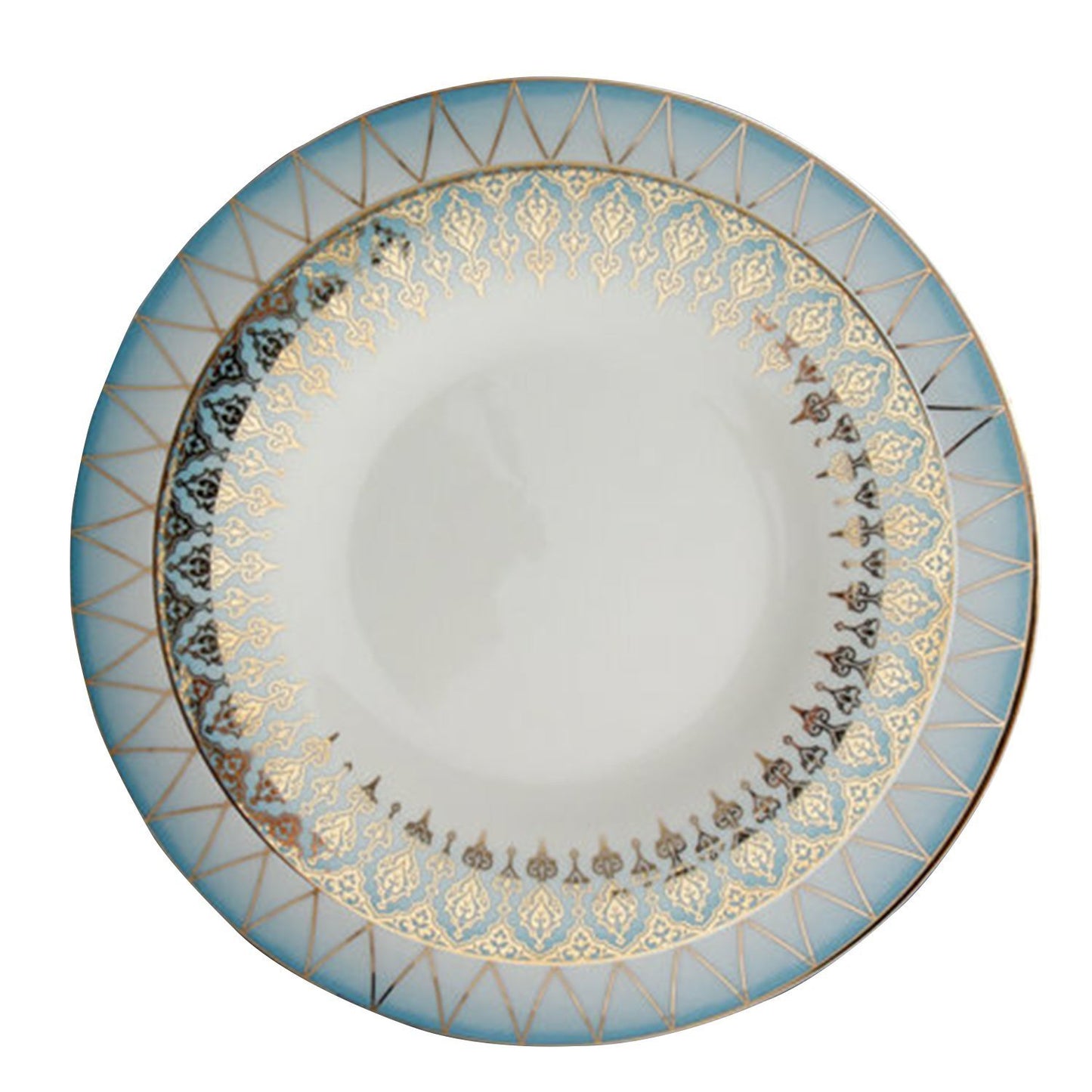 Porland Porselen Mahpeyker Dinner Set - 85 Piece - 04ALM004204