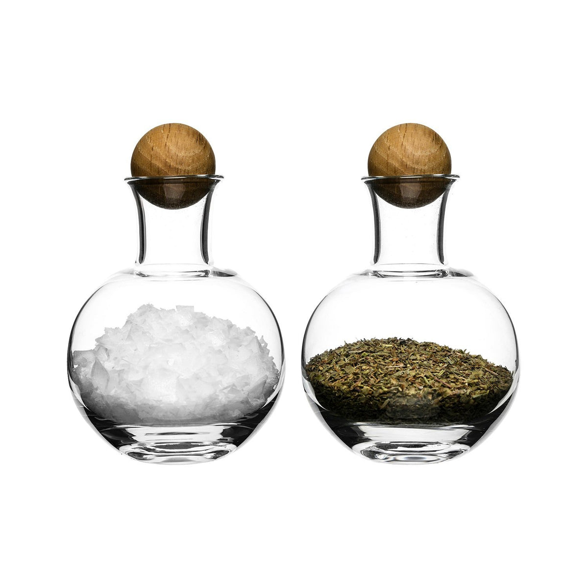 Sagaform Nature Salt and Pepper Holder with Oak Cork- Set of 2 - SA5016554 - Jashanmal Home