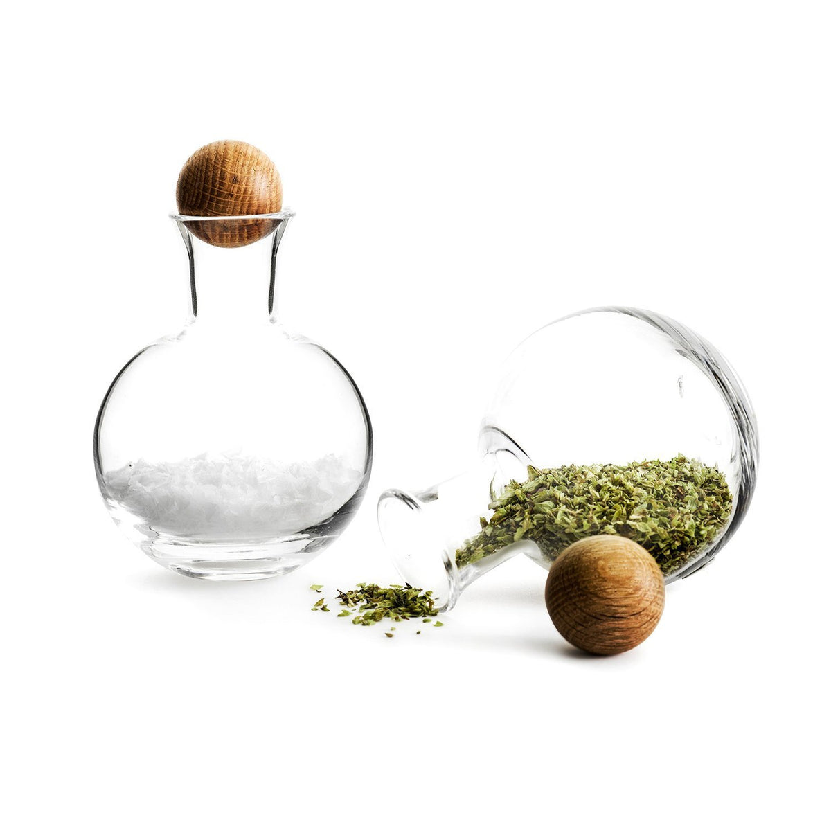 Sagaform Nature Salt and Pepper Holder with Oak Cork- Set of 2 - SA5016554 - Jashanmal Home