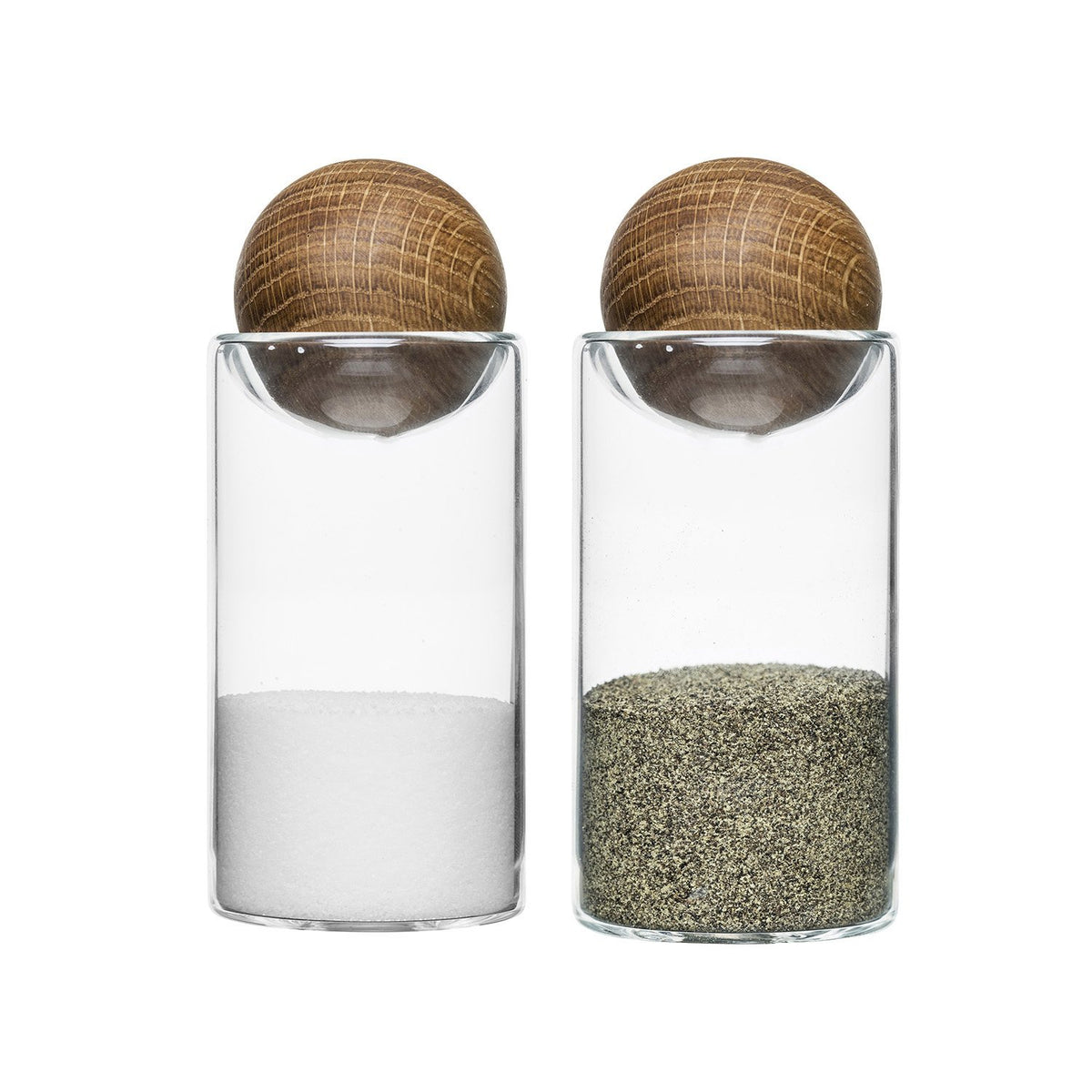 Sagaform Nature Salt and Pepper Holder - Set of 2 - SA5017178 - Jashanmal Home