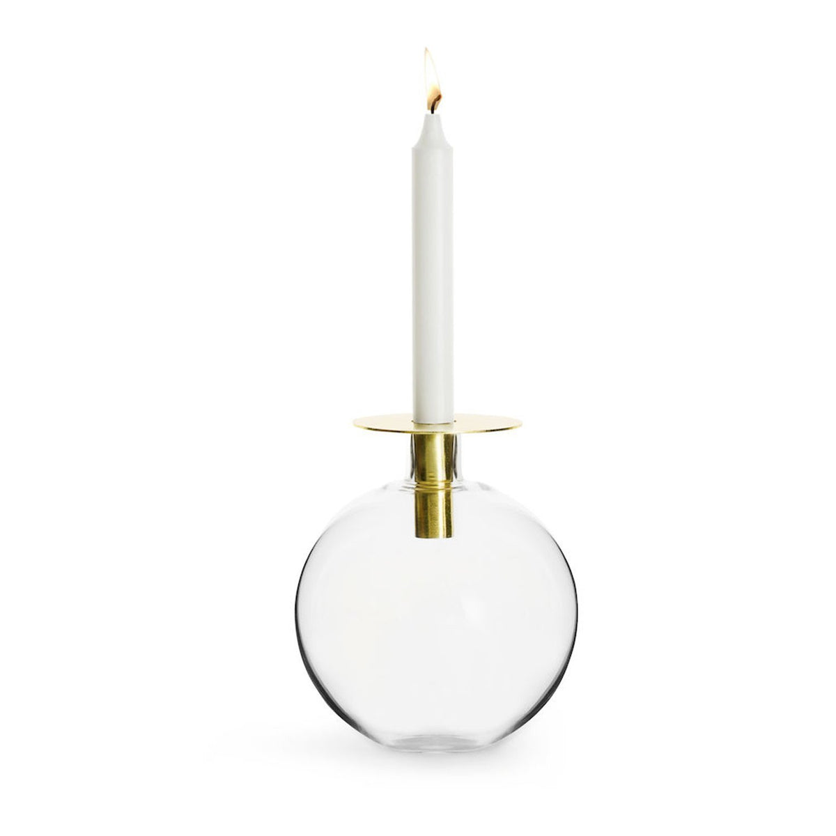 Sagaform Top Vase Holder - Clear and Gold - SA5017905 - Jashanmal Home