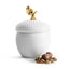 Sagaform Acorn Bowl With Lid - White - Sa5017721