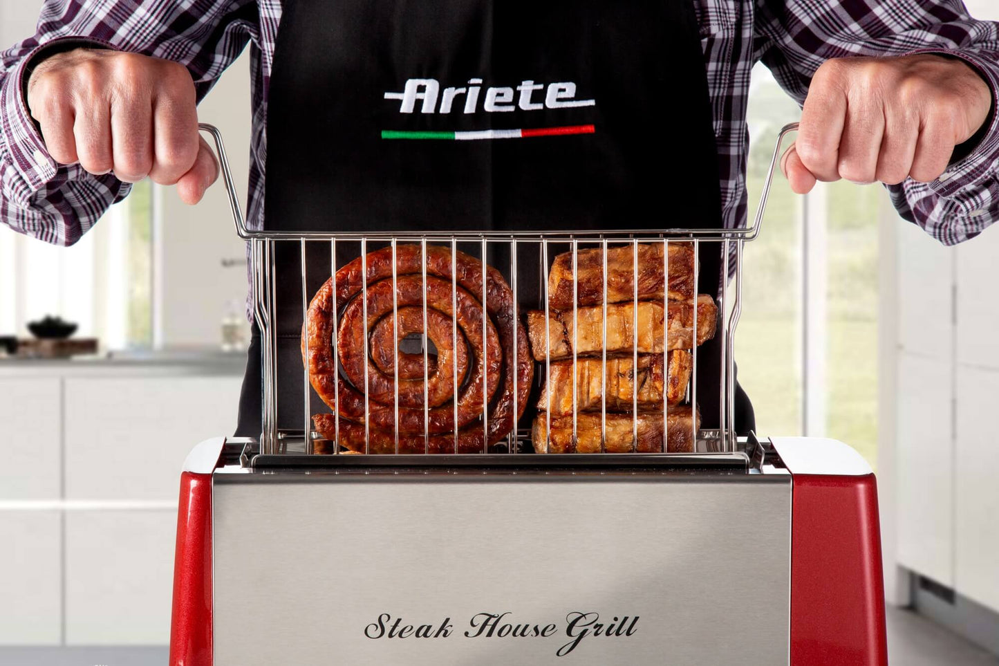 Ariete Party Time Steak House Grill Red 0730